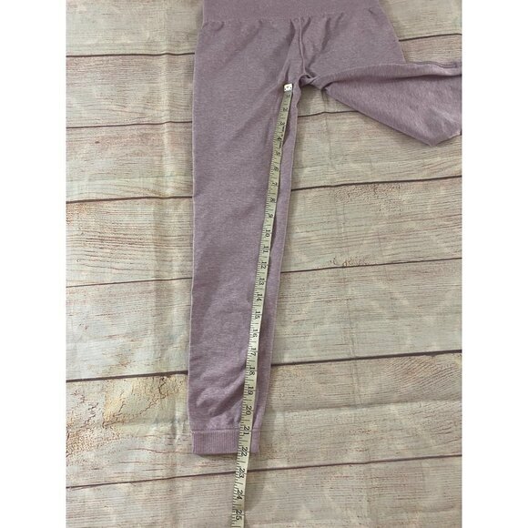 Gymshark Women's Athletic Pink Marl Activewear Leggings - Small - Picture 7 of 10